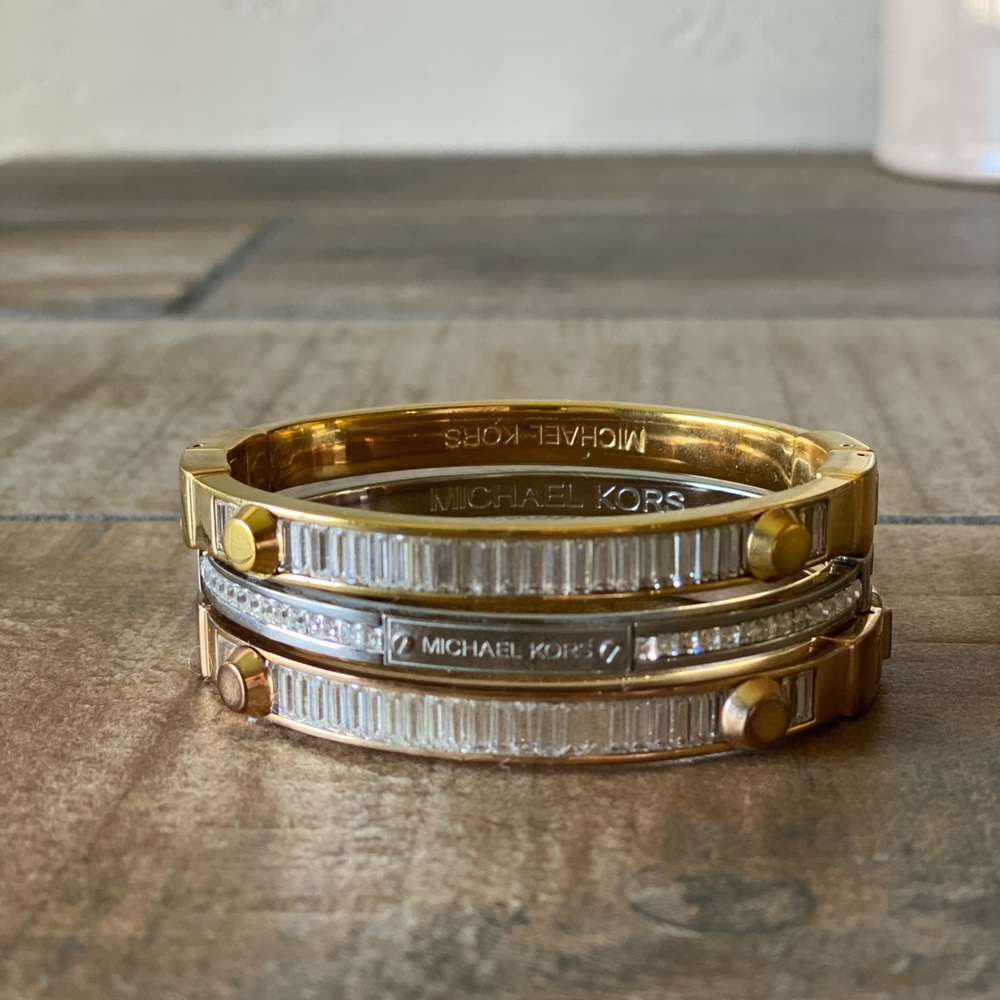 Michael Kors bracelet stack
